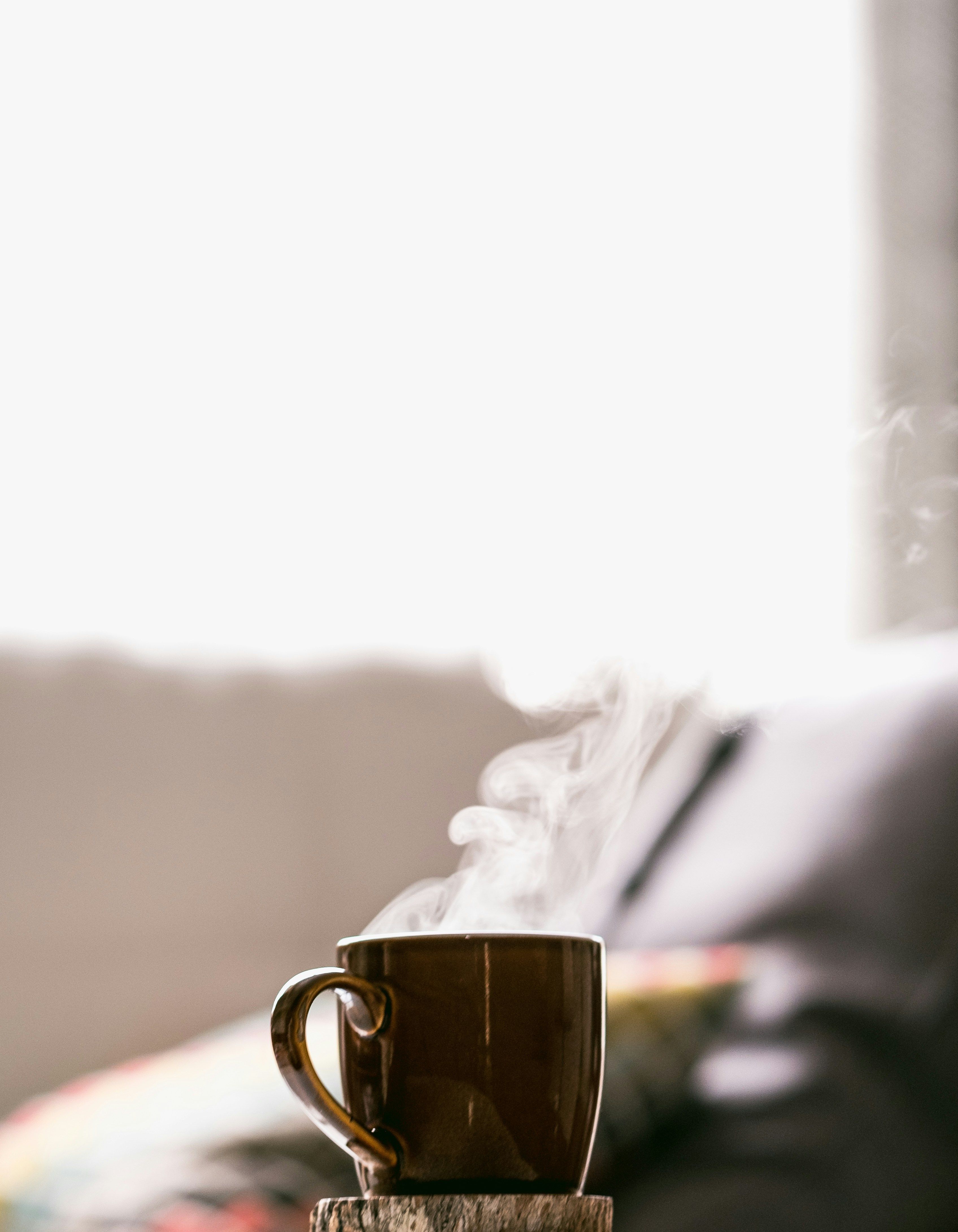 Never more than a cup of coffee